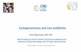 Carbapenemases and new antibiotics Symposium... · 2018-04-30 · Carbapenemases and new antibiotics National Reference Centre for Antiotic Resistant Gram-Negative bacilli Laboratory