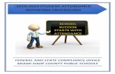 2019-2020 STUDENT ATTENDANCE REPORTING PROCEDURESehandbooks.dadeschools.net/policies/235.pdf · 2020-01-31 · Attendance Tracking Report ... whereby each student engages in a rigorous