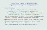 CHM2C1-B Physical Spectroscopyando_k/bham/chm2c1Slides.pdf•First •Prev •Next •Last •Go Back •Full Screen •Close •Quit CHM2C1-B Physical Spectroscopy Electronic spectra