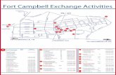 Fort Campbell Exchange ActivitiesAir˜eld Mini Mall Express 71001 (270) 640-4614 Gasoline Dispensing A. Barber Shop (270) 640-3539