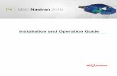 MSC Nastran 2018 - units.it · MSC Nastran 2018 MSC Nastran Installation and Operation Guide Installation and Operation Guide