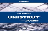PIPE SUPPORTS - Unistrut · PIPE SUPPORTS PIPE SUPPORTS - PICTORIAL INDEX PIPE SUPPORTS The Unistrut® pipe support systems covers an extensive range of hangers, pipe clips, pipe