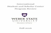 International Student and Scholar Center Program Review Review/ISSC... · The International Student and Scholar Center provides a safe and trusted environment, ... International Student