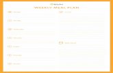 WEEKLY MEAL PLAN - Amazon S3Weekly+Meal+Plan.pdfWEEKLY MEAL PLAN Use Up Make Ahead M Monday S Sunday S Saturday F Friday T Thursday W Wednesday T Tuesday