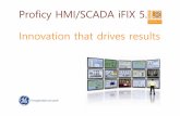 Proficyy/ HMI/SCADA iFIX5.5 Innovation that drives resultshowoninc.co.kr/images/HMI 2-9 iFIX.pdf · 2016-03-08 · Proficy HMI/SCADA –iFIX SUMMARY Operator Consistency & Productivity