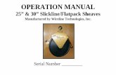 16' / 20' Slickline Sheave · WTI highly recommends yearly recertification of all slickline sheaves. Most companies mandate annual recertifications so this should not be overlooked.