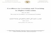 Excellence in Learning and Teaching in Higher Education - Excellence in Learning and Teaching in Higher