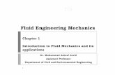 Fluid Engineering Mechanics - جامعة نزوى · Fluid Engineering Mechanics . Fluid Engineering Mechanics Course ... Jack P. Fundamentals of Fluid Mechanics, McGraw-Hill Inc.