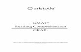 GMAT Reading Comprehension GRAIL This book will first take you through the basics of GMAT Reading Comprehension