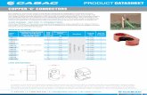 PRODUCT DATASHEET - CABAC · (Heat Cycling Test) IEEE 837 2003 & 2014 'C' CONNECTORS 'C' CONNECTORS PRODUCT DATASHEET PRODUCT DATASHEET CONVENTIONAL CONNECTORS Part No. Conductor