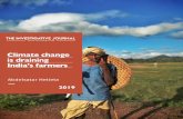 Climate change is draining India’s farmersClimate change is impacting the rural population since the last few years. The major impact is through shifting of monsoons and sudden extreme