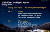 abrphysicsreview.com 2015-2016 Core Physics Reviewabrphysicsreview.com/images/opening_slides.pdf · Other Physics Price $690 disc. $750 regular $690 disc. $750 regular $690 disc.