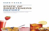 STATE OF SWEETENERS REPORT - Home | Tate&Lyle.Com · 2017-02-28 · State of Sweeteners Report 2 It’s no secret US consumers like their sweets. A recent study by Gallup confirms