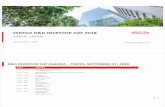 TAKEDA R&D INVESTOR DAY 2018 · 2018-09-27 · DELIVERING ON OUR R&D VISION TOKYO, JAPAN ANDY PLUMP MD, PHD Chief Medical and Scientific Officer September 27, 2018 4 IMPORTANT NOTICE