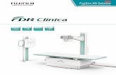 Elegant & Economical Digital X-Ray system · The FDR Clinica Series of Components is intended for use with FDR D-EVO detectors featuring Fujifilm’s proprietary Irradiated Side Sampling