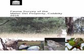 Fauna Survey of the Mater Dei Property, Cobbitty 2016...Fauna Survey of the Mater Dei Property, Cobbity 1 1. Introduction 1.1 Project aims This report records the results of a fauna