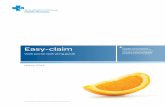 EC3 Easy-claim operating guide v1.2 (March 2014) Easy-claim... · to the Easy-claim operating guide About this guide This guide explains how to use Southern Cross Health Society’s