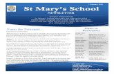 1 February 2018 St Mary’s Schoolsmsn.wa.edu.au/pdf/newsletters/newsletter_180201.pdf · Dear Parents and Guardians Welcome back to St Mary’s School and to the 2018 school year