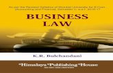 BUSINESS LAWas Law of Contract, Bailment and Pledge, Agency, Sale of Goods, Negotiable Instruments, Foreign Exchange and Securities and Stock Exchange. I congratulate Mr. K.R. Bulchandani