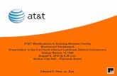 AT&T Modifications to Existing Wireless Facility …...AT&T Modifications to Existing Wireless Facility Wormwood Smokestack Presentation to the Fort Point Channel Landmark District