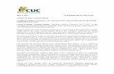 May 4, 2011 FOR IMMEDIATE RELEASE Grand Cayman, Cayman ... · Grand Cayman, Cayman Islands Caribbean Utilities Company, Ltd. Announces First Quarter Results for the Period Ended March