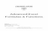 Advanced Excel formulas and functions - PDHexpress · Modules\Advanced Excel\Advanced Excel formulas and functions.doc Page 3 a) Type a brief description of what you want to do –