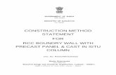 CONSTRUCTION METHOD STATEMENT FOR RCC BOUNDRY …rdso.indianrailways.gov.in/works/uploads/File/WKS-D-5.pdf · government of india ministry of railways construction method statement