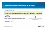 Opportunities for Epichlorohydrin (ECH) in Indiaama-india.org/wp-content/uploads/2017/03/10.-Potential-of... · Opportunities for Epichlorohydrin (ECH) in India Presentation for: