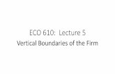 ECO 610: Lecture 5 - University of Kentuckygattonweb.uky.edu/Faculty/scott/eco610-fall2016/eco 610 fall 2016... · •Firms use raw materials, machinery and equipment, energy, human