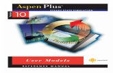 AspenPlus · 2000-05-03 · Aspen Plus User Guide The three-volume Aspen Plus User Guide provides step-by-step procedures for developing and using an Aspen Plus process simulation