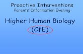Higher Human Biology (CfE) - peebleshighschool.infopeebleshighschool.info/wp-content/uploads/2017/09/Supporting-a-YP-Human-Biology-IM.pdfHigher Human Biology (CfE) HHB Biology Course