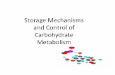 Storage Mechanisms and Control of Carbohydrate …Learning Objectives 1. How Is Glycogen Produced and Degraded? 2. How Does Gluconeogenesis Produce Glucose from Pyruvate? 3. How Is