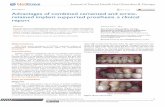 Advantages of combined cemented and screw-retained implant …medcraveonline.com/JDHODT/JDHODT-02-00037.pdf · 2019-11-14 · Advantages of combined cemented and screw-retained implant