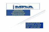 OPERATION MAINTENANCE AND ILLUSTRATED PARTS …operation maintenance and illustrated parts manual 1146 explorer street duncanville, tx 75137 . phone: 214-634-7453 ... in the logging