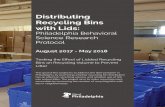 Distributing Recycling Bins with Lids...1 Distributing Recycling Bins with Lids: Philadelphia Behavioral Science Research Protocol August 2017 - May 2018 Testing the Effect of Lidded