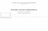 BASIC ELECTRONICS 18ELN14/24atme.in/wp-content/uploads/2019/01/Notes.pdf1. Describe the operation of diodes, BJT, FET and Operational Amplifiers. 2. Design and explain the construction