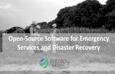 Open-Source Software for Emergency Services and Disaster … · 2018-06-25 · •Runs on open-source software –OpenBTS or Osmocom. eReach Deployment •Power up in less than 30