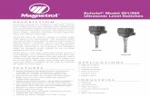Echotel Model 961/962 Ultrasonic Level Switches...Echotel® Model 961/962 Ultrasonic Level Switches DESCRIPTION Increasing demands for compliance with safety systems and overfill protection