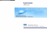 Global Drive PLC Developer Studio - Lenzedownload.lenze.com/TD/DDS__Drive PLC Developer Studio... · 2020-02-13 · This Manual is valid for the Drive PLC Developer Studio V02.00.