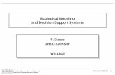 Ecological Modeling and Decision Support Systemsmqm.in.tum.de/teaching/EMDS/ws1415/slides/1-Topic/EMDS_1 The Topic... · Ecological Modeling and Decision Support Systems WS 14/15
