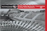 LE MASTE PVS Underground / Corrosive HVAC Solutions … PVS Underground Corrosive...HVAC Duct System has been the industry standard for over 30 years.Specified by architects, engineers,