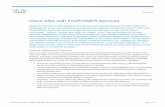 Cisco ASA with FirePOWER Services Data Sheet · 2017-07-13 · Cisco ASA with FirePOWER Services features these comprehensive capabilities: Site-to-site and remote access VPN and
