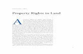 Property Rights to Land A - World Bankdocuments.worldbank.org/curated/en/485171468309336484/...rights, and the type of intervention most appropriate in any given set-7 CHAPTER TWO