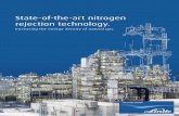 State-of-the-art nitrogen rejection technology....Liquid natural gas (LNG) should not contain more than 1% nitrogen to avoid storage problems. Some state-of-the-art, world-scale LNG