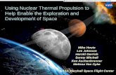 Using Nuclear Thermal Propulsion to Help Enable the ...Minimize thermal power to simplify reactor design and control Incorporate passive Na heat pipes for reactor heat transport Leverage