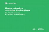 Case study: mobile ticketing...card system, St. Catharines saw a mobile ticketing pilot as a quick and low-risk approach to improve fare collection. Photo: Wikimedia Commons Solution