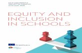 EQUITY AND INCLUSION IN SCHOOLS - Institute For Education + ADVERTS... · research and international good practice Professor Pasi Sahlberg Q&A 10.15 – 11.15 Plenary 2: Keynote Speaker