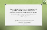 INVESTIGATIVE AND INTERPRETATIVE JOURNALISM: …eprints.covenantuniversity.edu.ng/10364/2/Investigative And Interpretative Journalism...INVESTIGATIVE AND INTERPRETATIVE JOURNALISM: