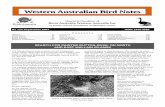 Western Australian Bird Notesbirdswa.iinet.net.au/WABN/WABN #123 2007 Sep.pdf · 2014-04-15 · Vol 123 September 2007 Page 2 Western Australian Bird Notes quail and could have been