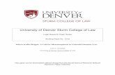 University of Denver Sturm College of Law - ACCFSLaccfsl.org/writing-competition/2016-winners/Where... · After a nonjudicial foreclosure, a court often becomes involved in the physical